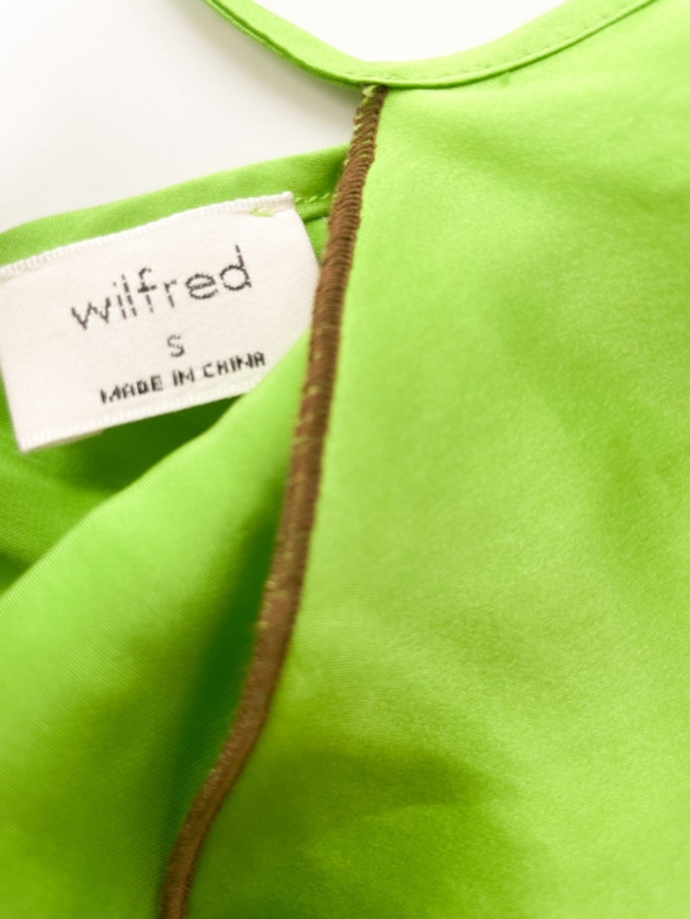 Wilfred 100% Silk Slip Dress - Picture 4 of 9